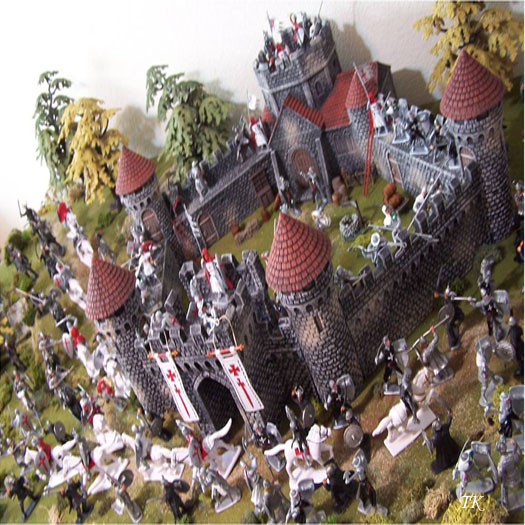 A toy hot sale castle